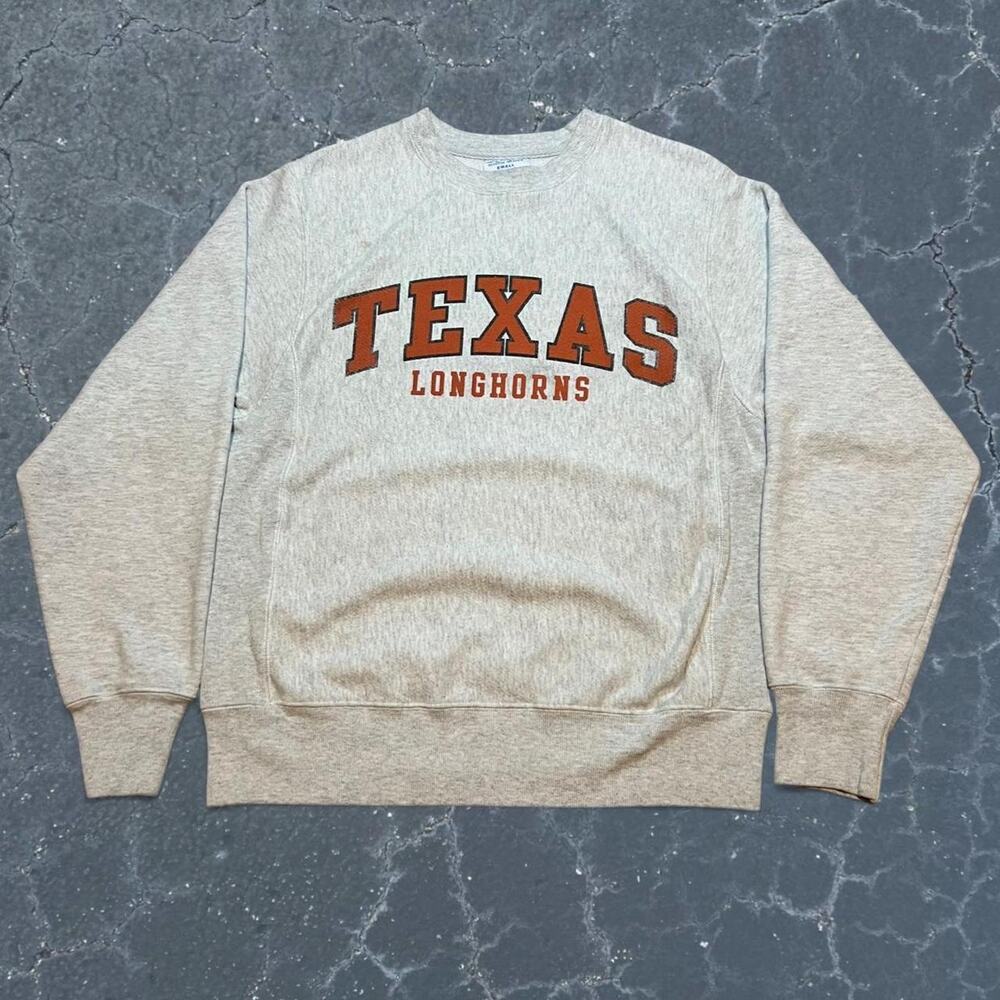 90s champion reverse weave texas sweatshirt